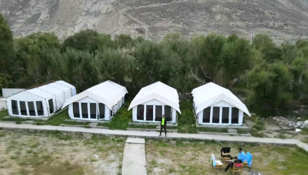 Nubra Vista Camp Charasa Exterior foto